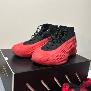 Adidas ae 1, size 11, ruby red color way
